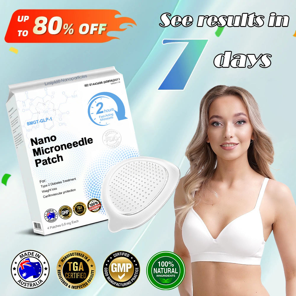 【Last Day Promotion 60% OFF🇦🇺】Lmipki® NIDDK-Tirzepatide Nano Microneedle Patch ✅(Zero Pain, 24/7 Release | Lose 20 kg FAST | 90% Sugar Drop | )Get results in 7 days⚡