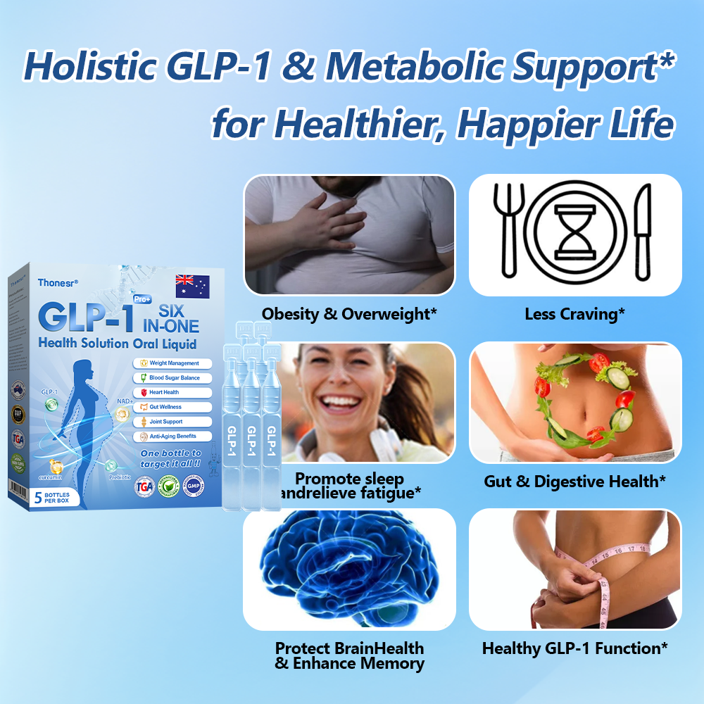 【Last Day Promotion 66% OFF🥇】𝐓𝐡𝐨𝐧𝐞𝐬𝐫® 𝐆𝐋𝐏-𝟏 𝐏𝐫𝐨+ 𝐒𝐈𝐗 𝐈𝐍-𝐎𝐍𝐄 𝐇𝐞𝐚𝐥𝐭𝐡 𝐒𝐨𝐥𝐮𝐭𝐢𝐨𝐧 𝐎𝐫𝐚𝐥 𝐋𝐢𝐪𝐮𝐢𝐝 💧 Use once every two days, | Lose 20 pounds quickly | Reduce sugar by 90% |)