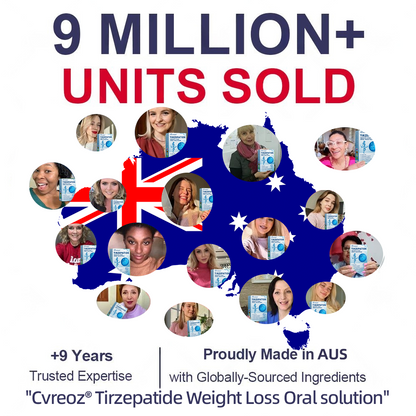 【Last Day Promotion 66% OFF🎉】 𝑪𝒗𝒓𝒆𝒐𝒛® 𝐆𝐋𝐏-𝟏-𝐓𝐢𝐫𝐳𝐞𝐩𝐚𝐭𝐢𝐝𝐞 𝐎𝐫𝐚𝐥 𝐒𝐨𝐥𝐮𝐭𝐢𝐨𝐧 🇦🇺 visible effect, no side 7 days effects, suitable for all age groups