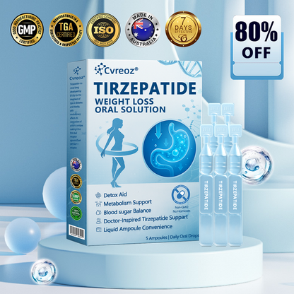 【Last Day Promotion 66% OFF🎉】 𝑪𝒗𝒓𝒆𝒐𝒛® 𝐆𝐋𝐏-𝟏-𝐓𝐢𝐫𝐳𝐞𝐩𝐚𝐭𝐢𝐝𝐞 𝐎𝐫𝐚𝐥 𝐒𝐨𝐥𝐮𝐭𝐢𝐨𝐧 🇦🇺 visible effect, no side 7 days effects, suitable for all age groups