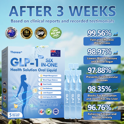【Last Day Promotion 66% OFF🥇】𝐓𝐡𝐨𝐧𝐞𝐬𝐫® 𝐆𝐋𝐏-𝟏 𝐏𝐫𝐨+ 𝐒𝐈𝐗 𝐈𝐍-𝐎𝐍𝐄 𝐇𝐞𝐚𝐥𝐭𝐡 𝐒𝐨𝐥𝐮𝐭𝐢𝐨𝐧 𝐎𝐫𝐚𝐥 𝐋𝐢𝐪𝐮𝐢𝐝 💧 Use once every two days, | Lose 20 pounds quickly | Reduce sugar by 90% |)