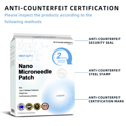 【Last Day Promotion 60% OFF🇦🇺】Lmipki® NIDDK-Tirzepatide Nano Microneedle Patch ✅（Zero Pain, 24/7 Release | Lose 20 kg FAST | 90% Sugar Drop | ）Get results in 7 days⚡