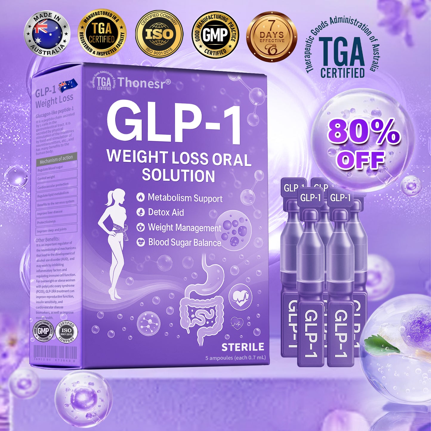Official Store 🇦🇺 | 𝑻𝒉𝒐𝒏𝒆𝒔𝒓® 𝑮𝑳𝑷-1  𝑾𝒆𝒊𝒈𝒉𝒕 𝑳𝒐𝒔𝒔 𝑶𝒓𝒂𝒍 𝒔𝒐𝒍𝒖𝒕𝒊𝒐𝒏 ✅ Just once a week, visible results in 7 days ⚡(Obesity,Cardiovascular Diseas,Diabetes,Sleep Apnea,Joint Problems and More)